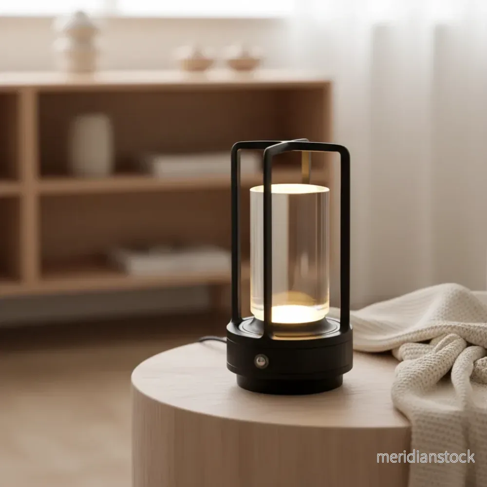 Skandinavisk LED-bordslampa - Crysletta