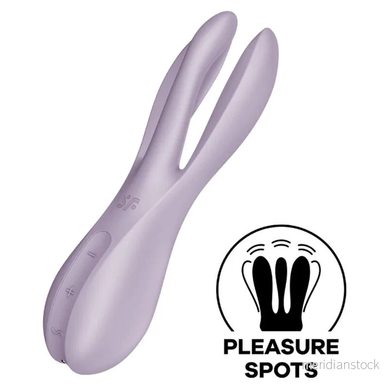SATISFYER - THREESOME 2 VIBRATOR BLACK - Bild 2