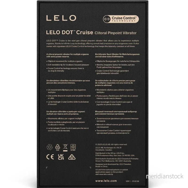 LELO - DOT CRUISE YELLOW CLITORIS STIMULATOR - Bild 3