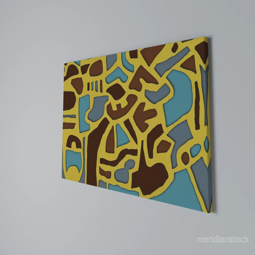 ASSYMETRICAL HARMONY Horizontal Canvas Print - Bild 3
