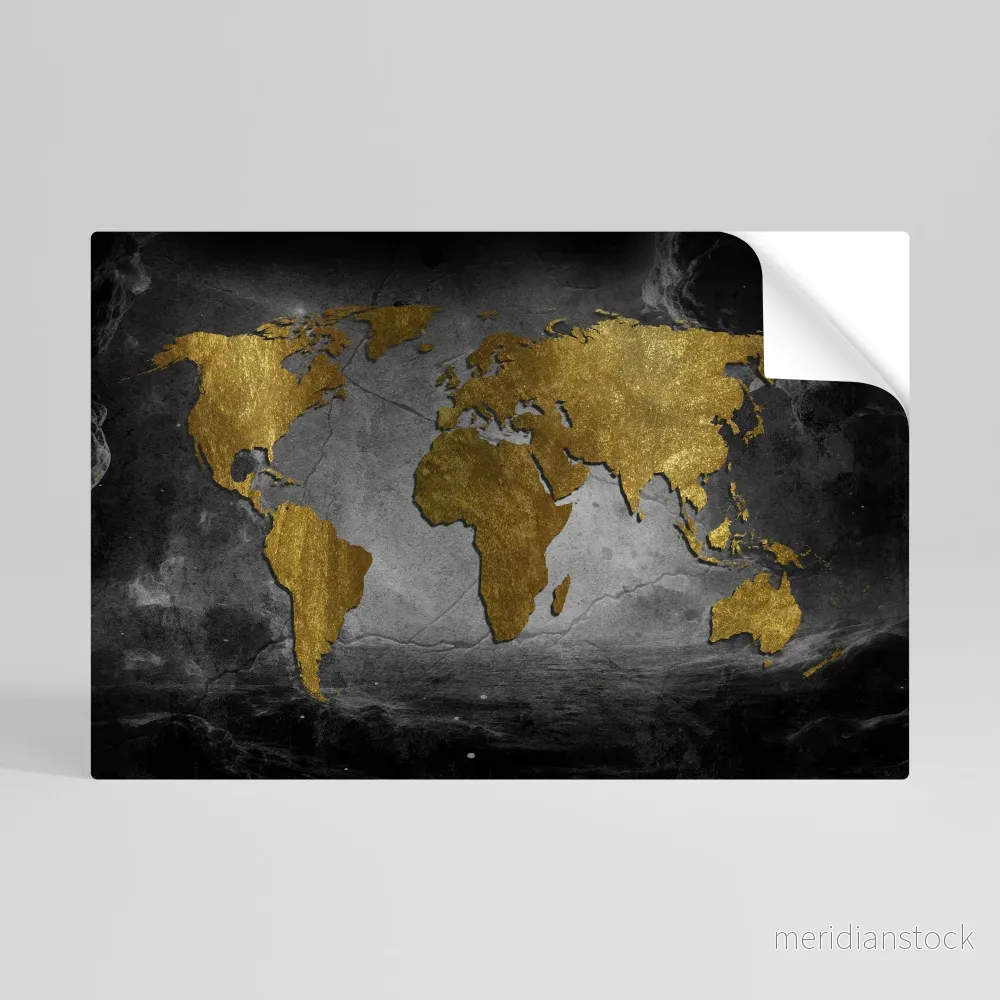 DARK WORLDVIEW Självhäftande Horisontell Poster - Bild 3