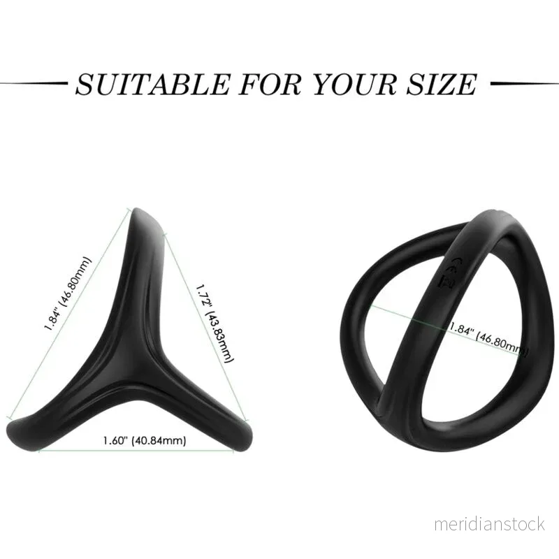 ARMONY - TRESOR DOUBLE SILICONE RING BLACK - Bild 2