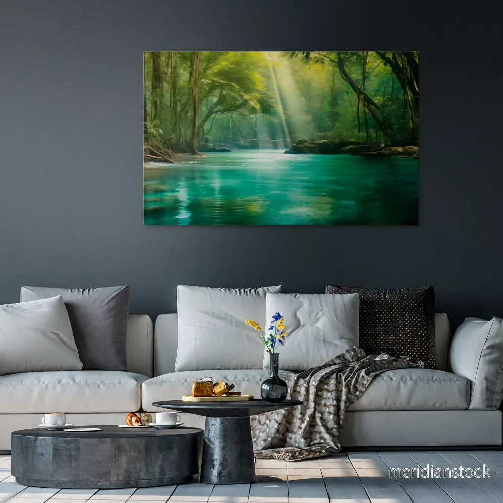 SERENE REFLECTIONS Horizontal Canvas Print - Bild 2