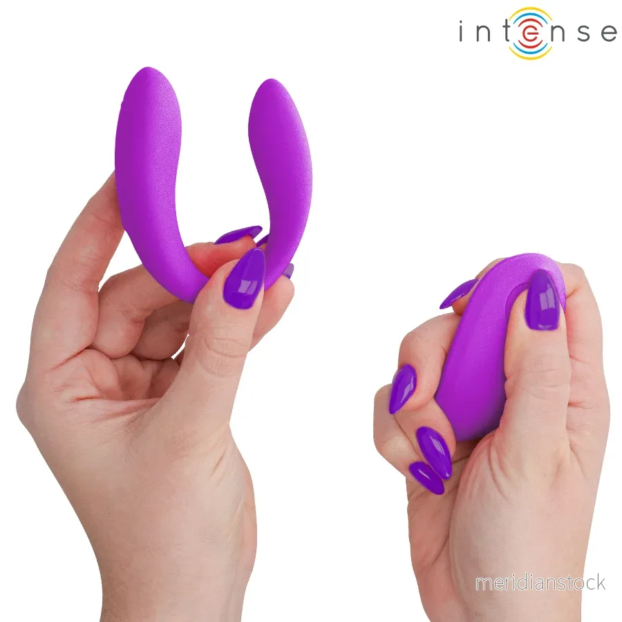 INTENSE - NORA VIBRATING CLAMP STIMULATOR PURPLE - Bild 3