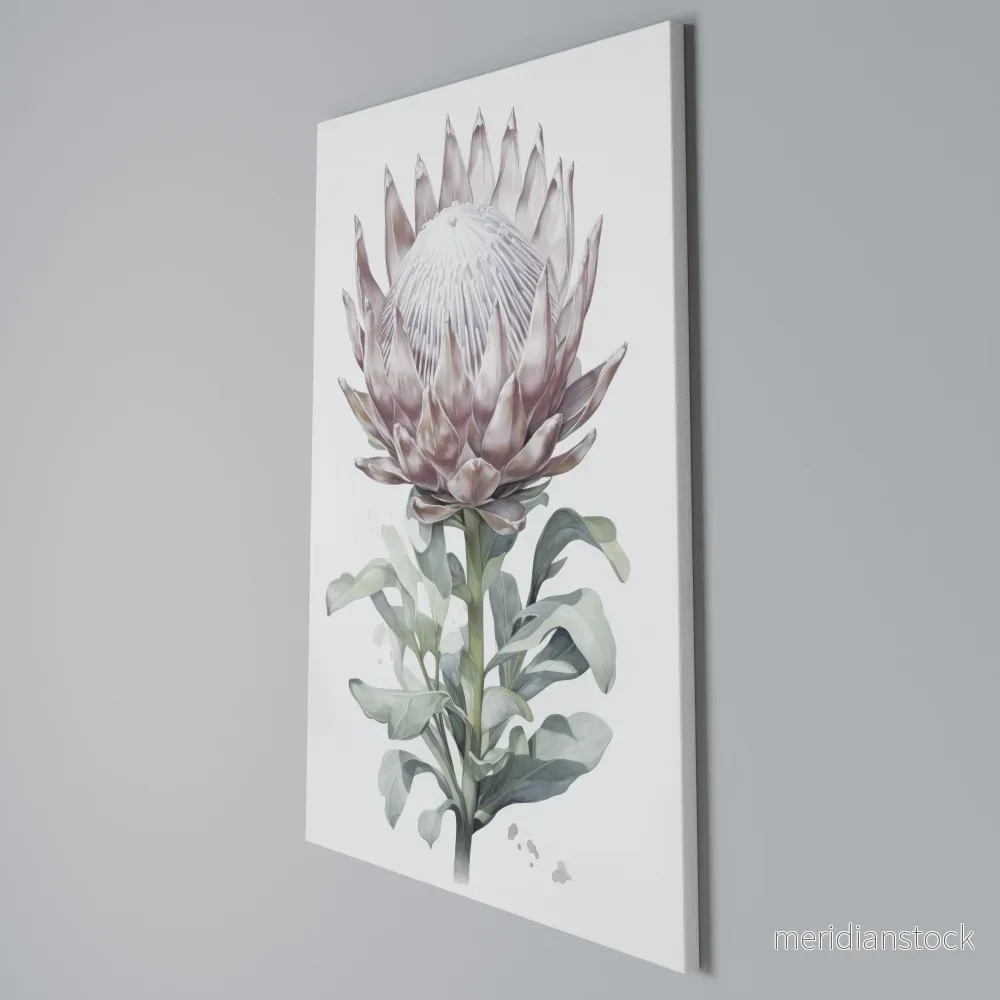 ROYAL PROTEA Vertical Canvas Print - Bild 3