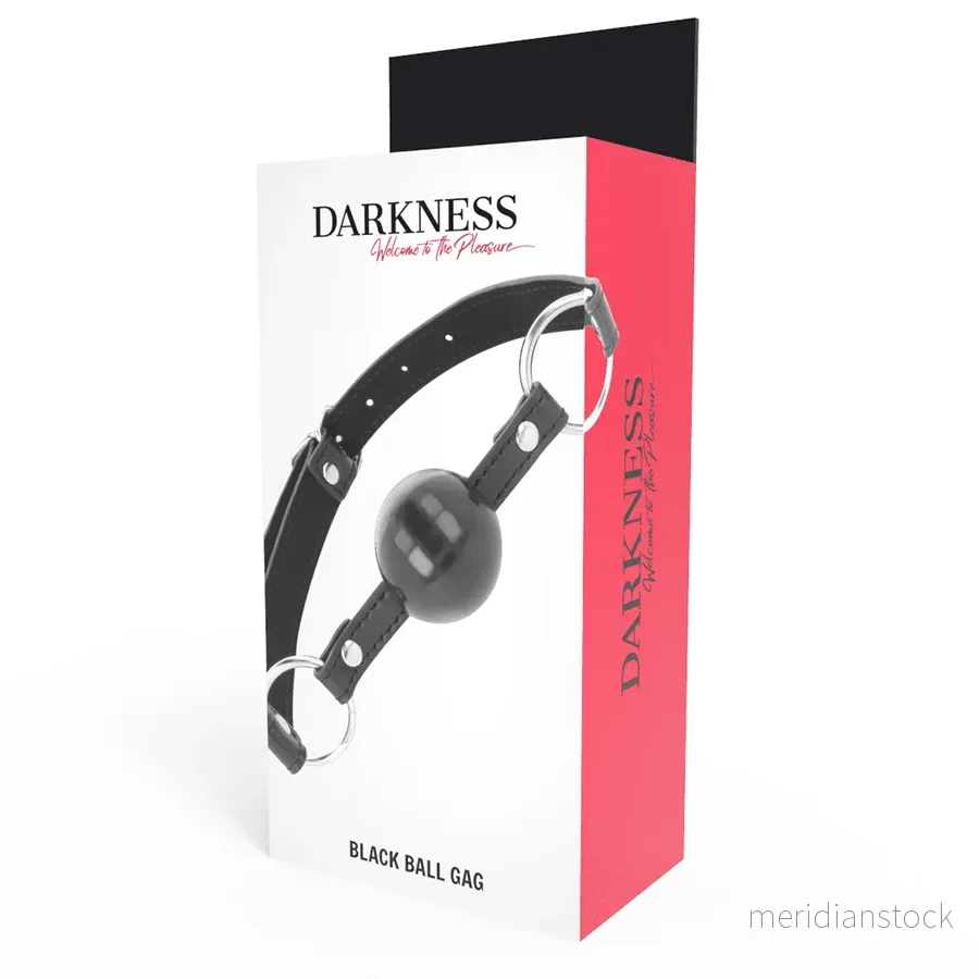 DARKNESS - BLACK BALL GAG - Bild 2