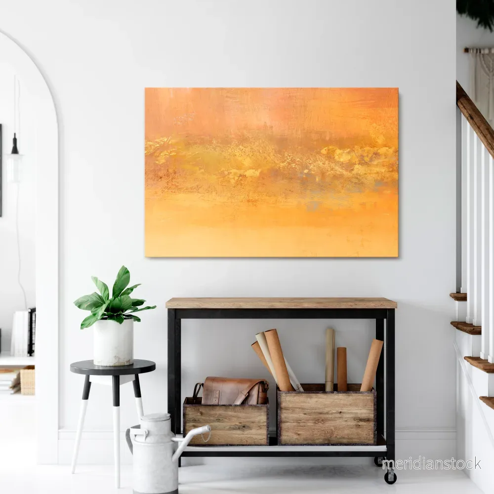 ORANGE IMPRESSION Horizontal Canvas Print ORANGE IMPRESSION Horizontal Canvas Print