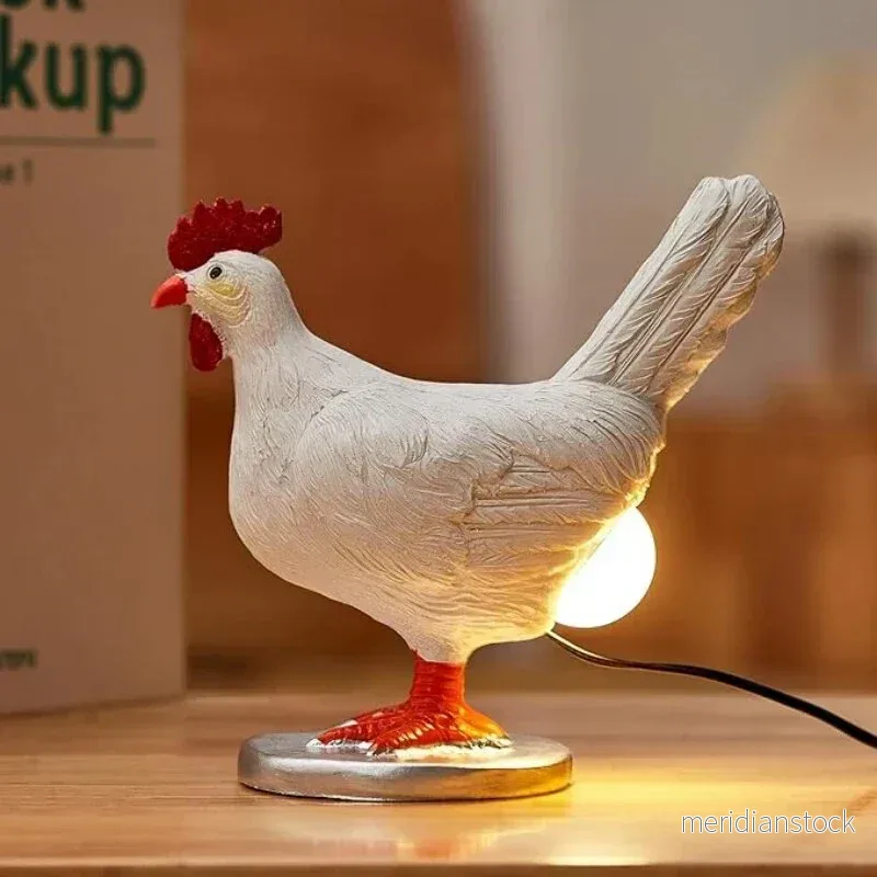 Rolig höns-bordslampa - ChickLite - Bild 2