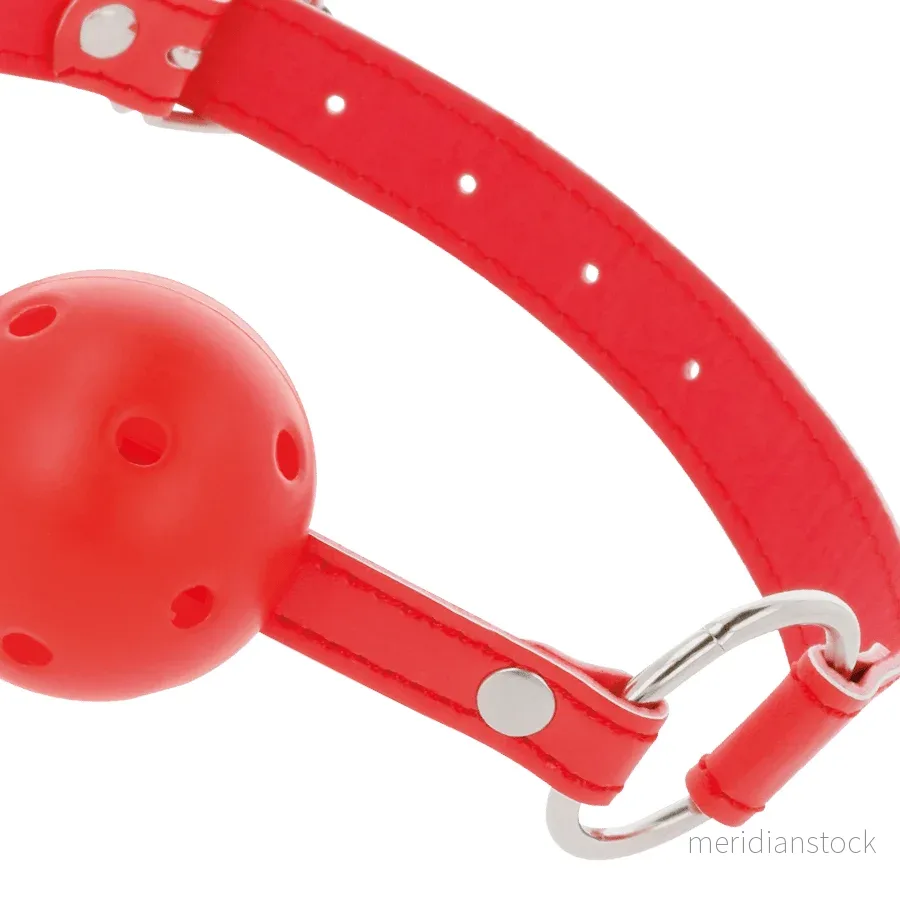 DARKNESS - RED BREATHABLE GAG - Bild 2