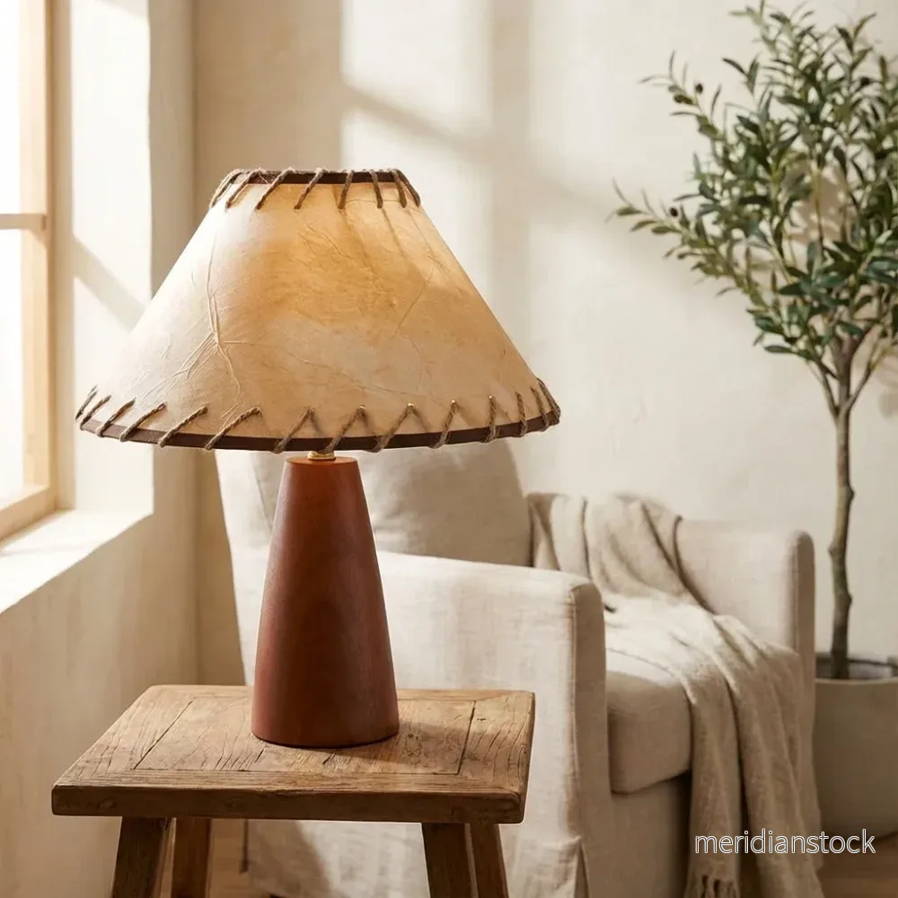 Tidlös dekorativ skrivbordslampa – Timberlyst