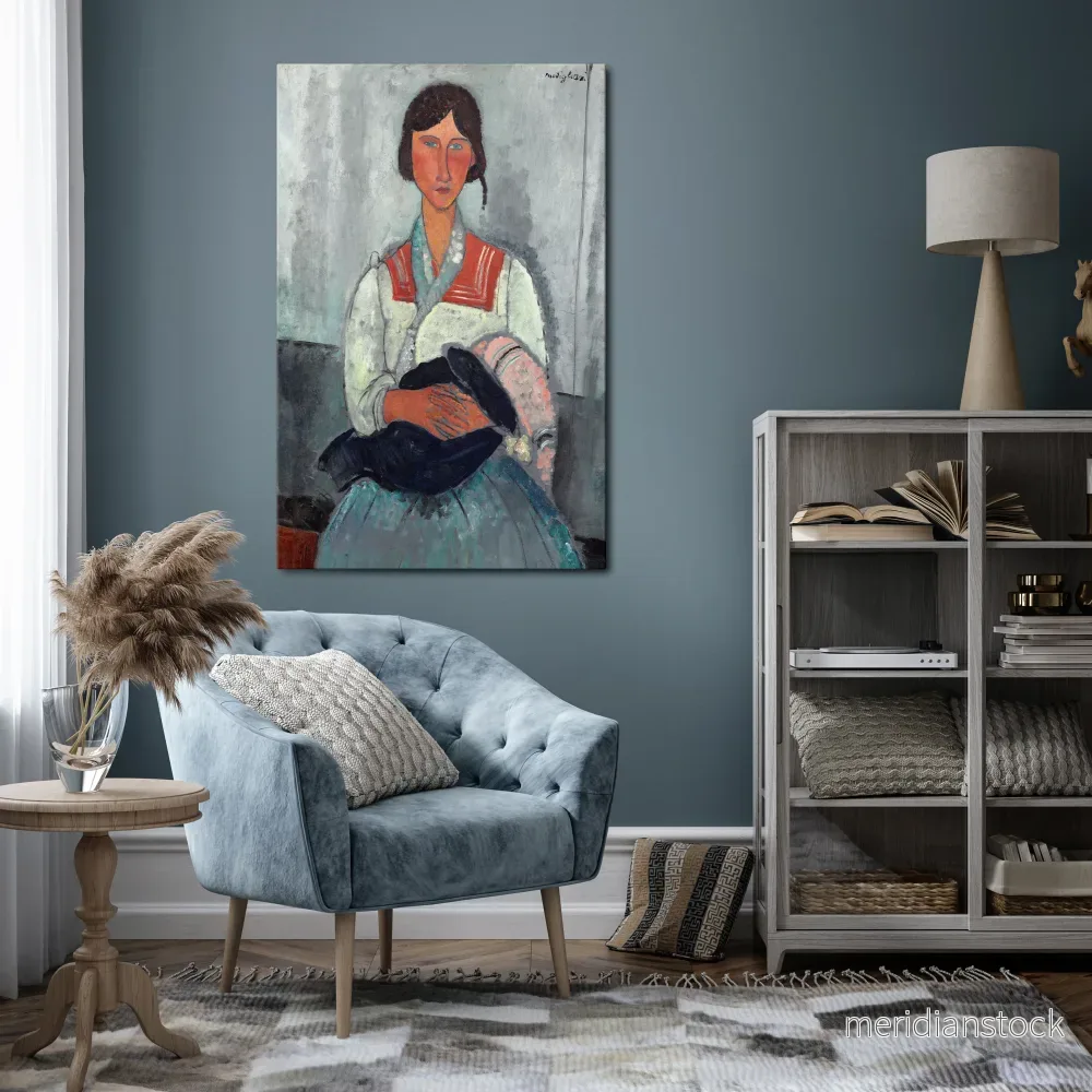 A MOMENT IN TIME Vertical Canvas Print - Bild 2