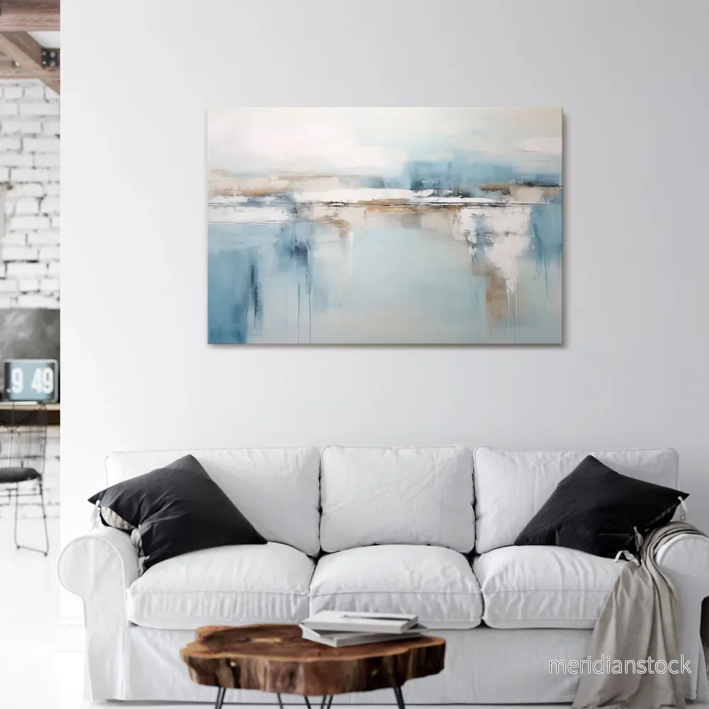 INDYGO SHADOW Horizontal Canvas Print - Bild 2