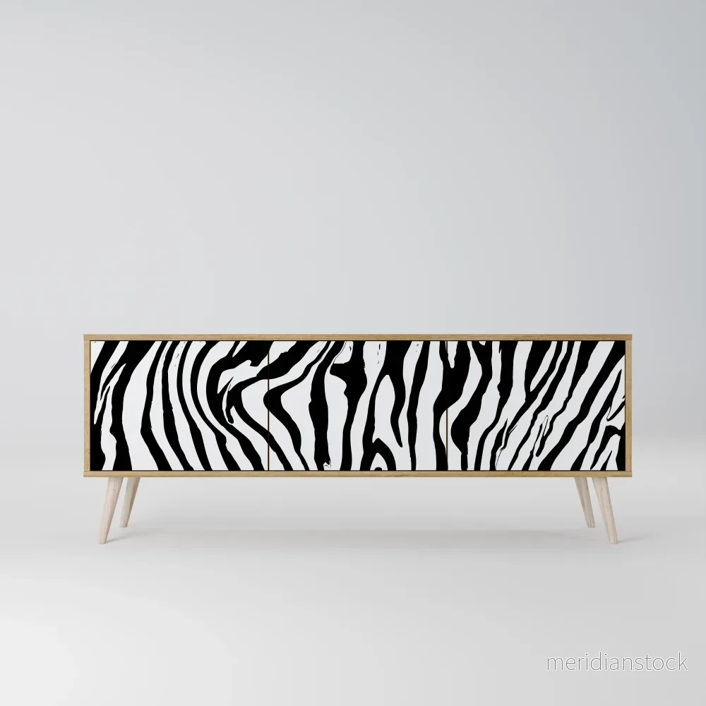 SPLENDID ZEBRA TV-bänk med 3 dörrar - Bild 2