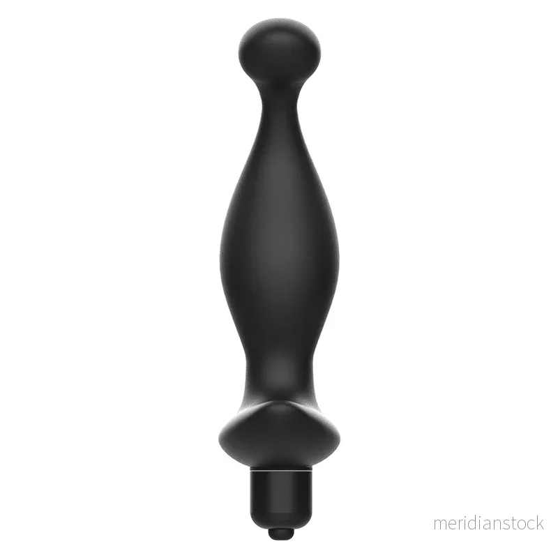 ADDICTED TOYS - ANAL MASSAGER WITH BLACK VIBRATIONMODEL 1