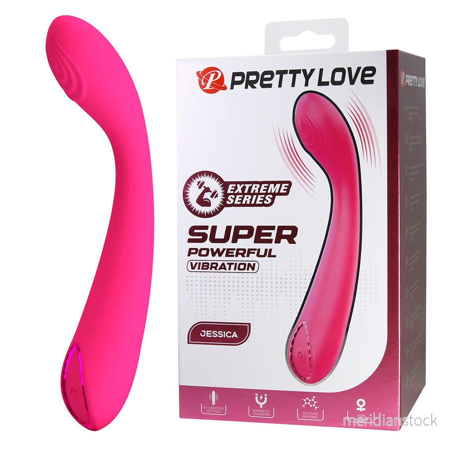 PRETTY LOVE - JESSICA HIGH POWER PINK VIBRATOR - Bild 2