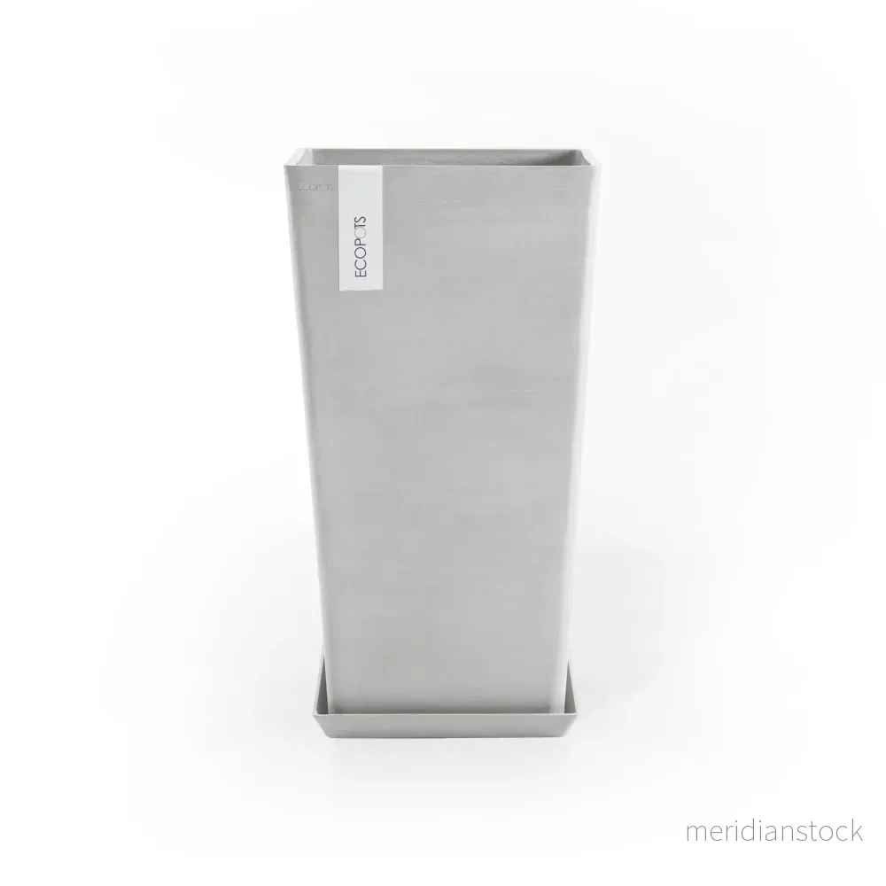 Kruka Rotterdam medelhög 56cm vitgrå - Bild 3