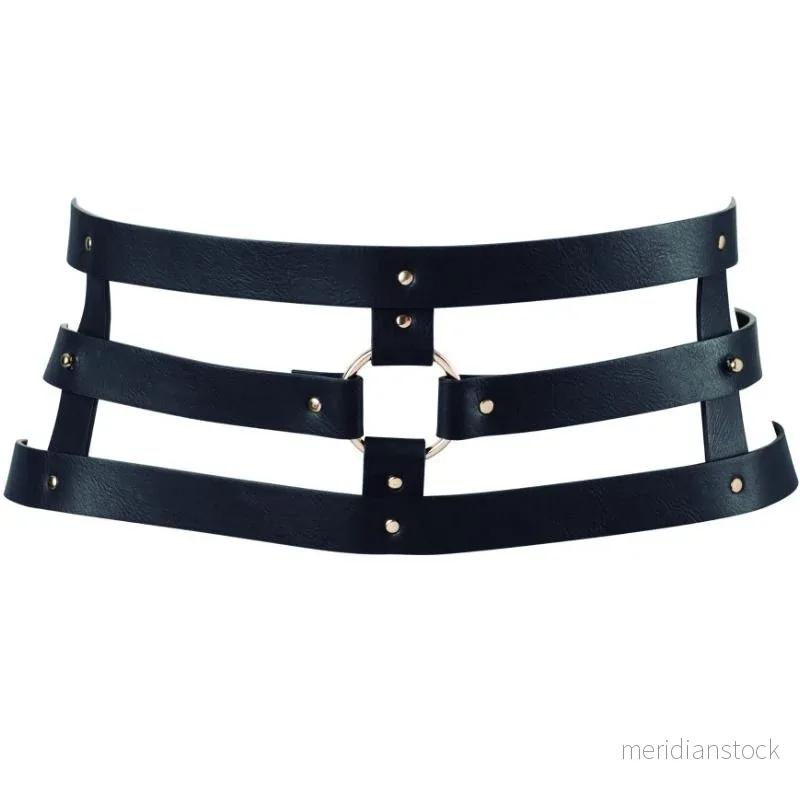 BIJOUX - INDISCRETS MAZE BELT WITH STRAP BLACK - Bild 3