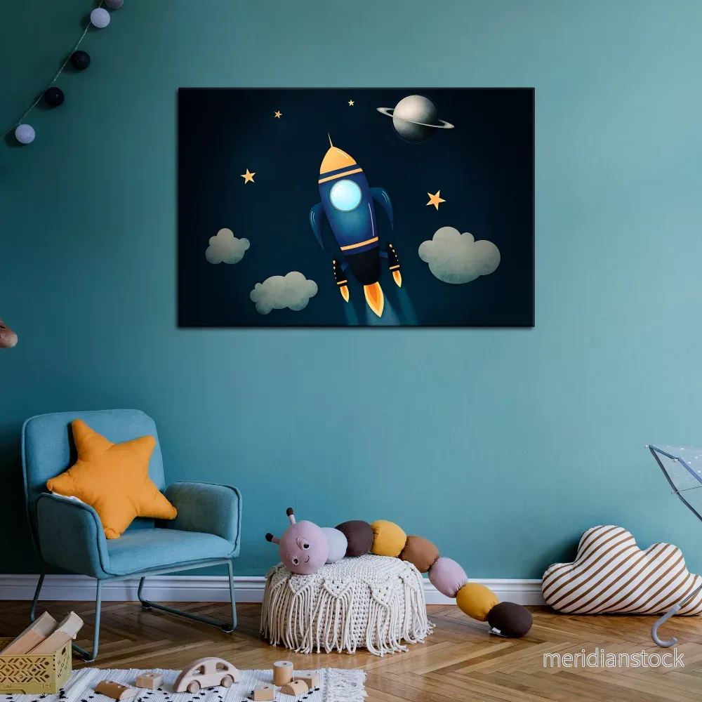 STELLAR SWING Horizontal Canvas Print - Bild 2