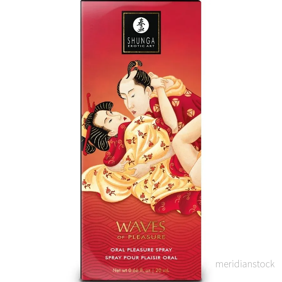 SHUNGA - WAVES PLEASURE SPRAY ORAL SEDUCTIVE STRAWBERRY 20 ML - Bild 3