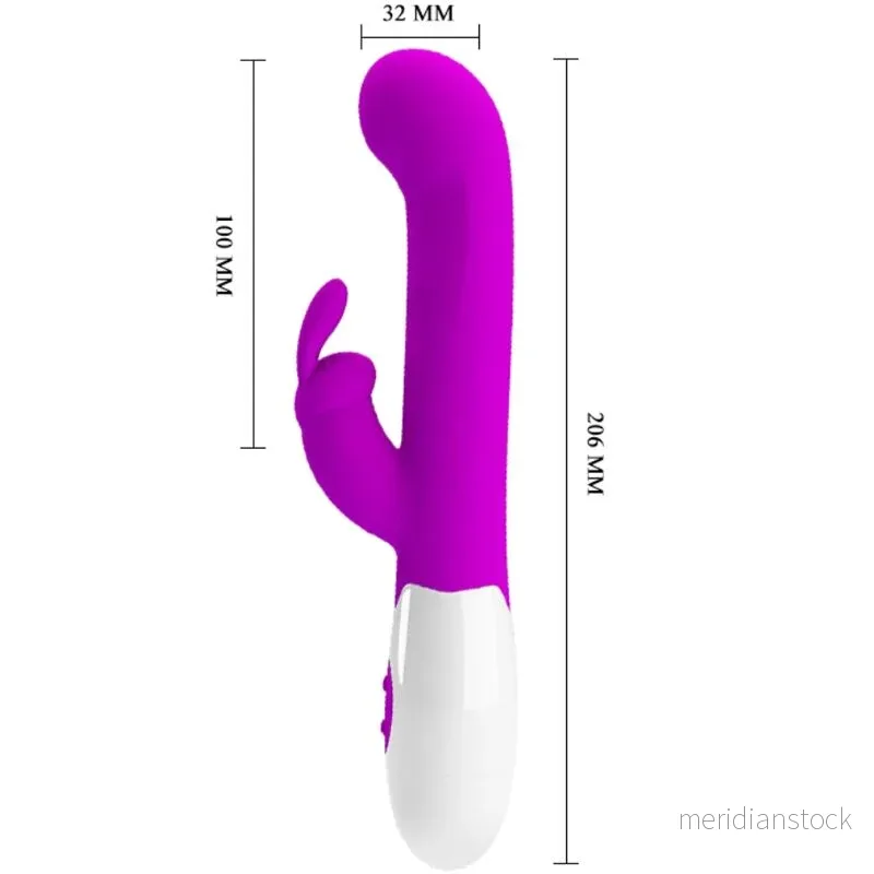 PRETTY LOVE - CENTAUR VIBRATOR RABBIT 30 VIBRATION MODES PURPLE - Bild 3