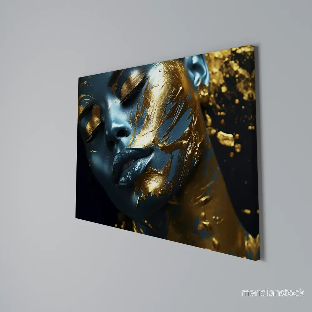 GOLDEN SERENITY Horizontal Canvas Print - Bild 3