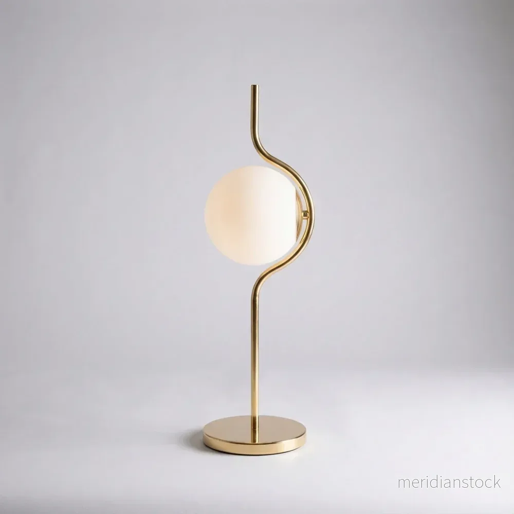 Minimalistisk skulptural bordslampa - Auraquill - Bild 2