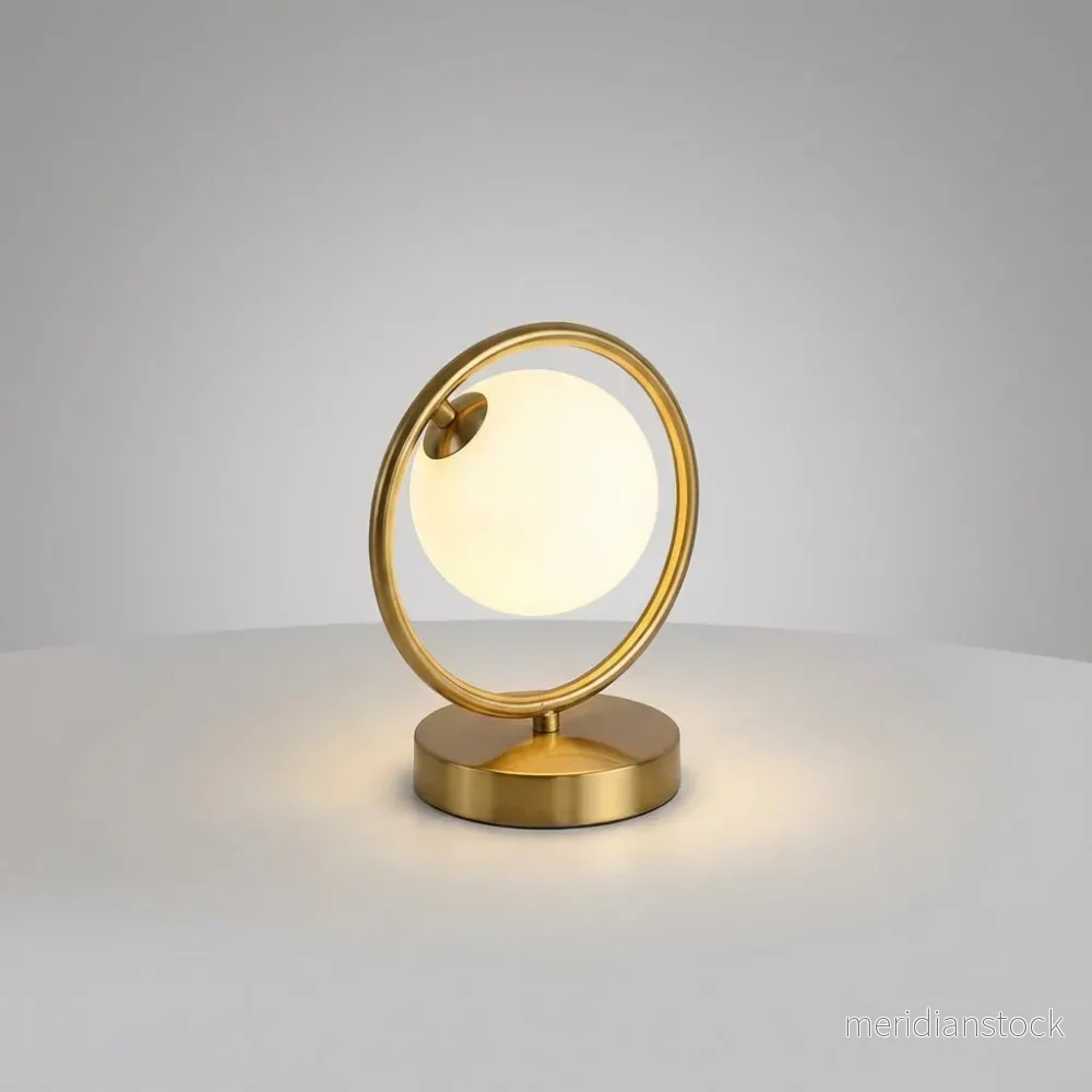 Dimmbar ringformad bordslampa - Orbella - Bild 2