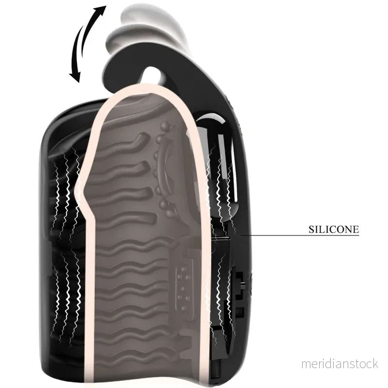 PRETTY LOVE - MANUAL MASTURBATOR FOR GLAND RECHARGEABLE VIBRATOR - Bild 2
