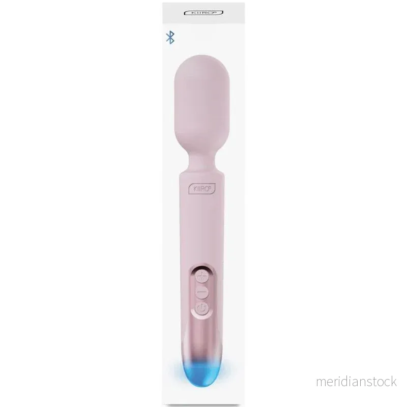 KIIROO - PROWAND VIBRATOR WAND REMOTE CONTROL + FREE APP PINK
