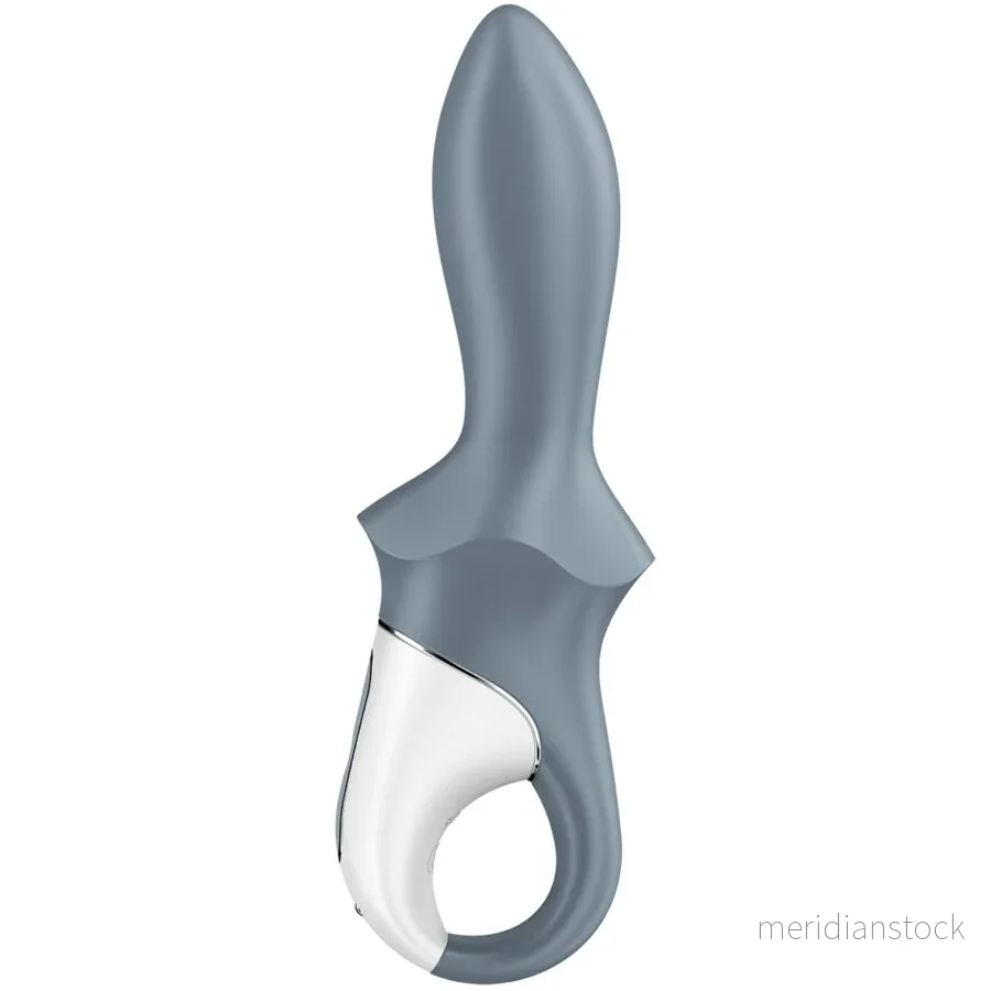 SATISFYER - AIR PUMP BOOTY 1 ANAL INFLATABLE VIBRATOR GREY