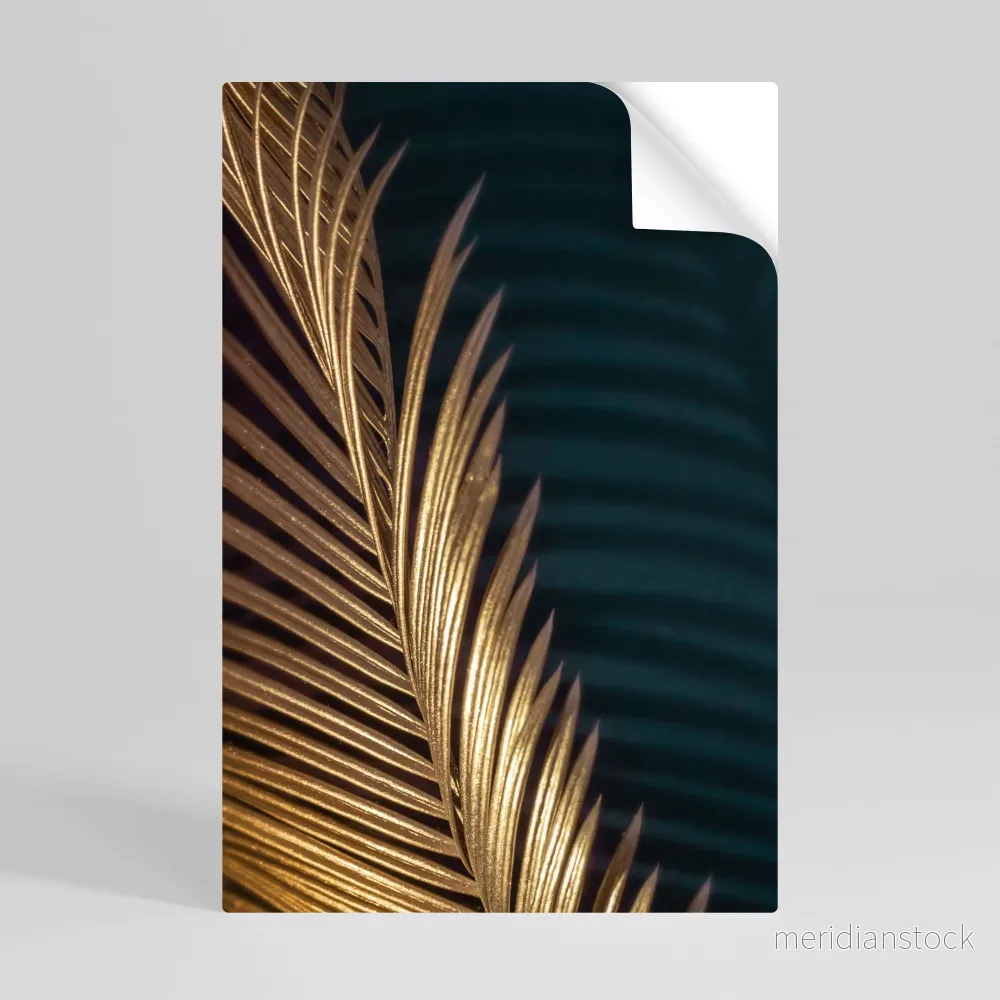 LUXE LEAF DANCE Självhäftande Vertikal Poster