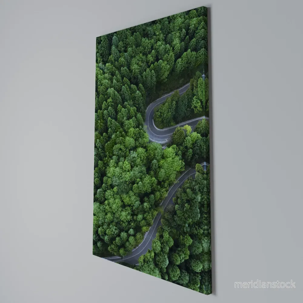 ENCHANTED FOREST RIDE Vertical Canvas Print - Bild 3