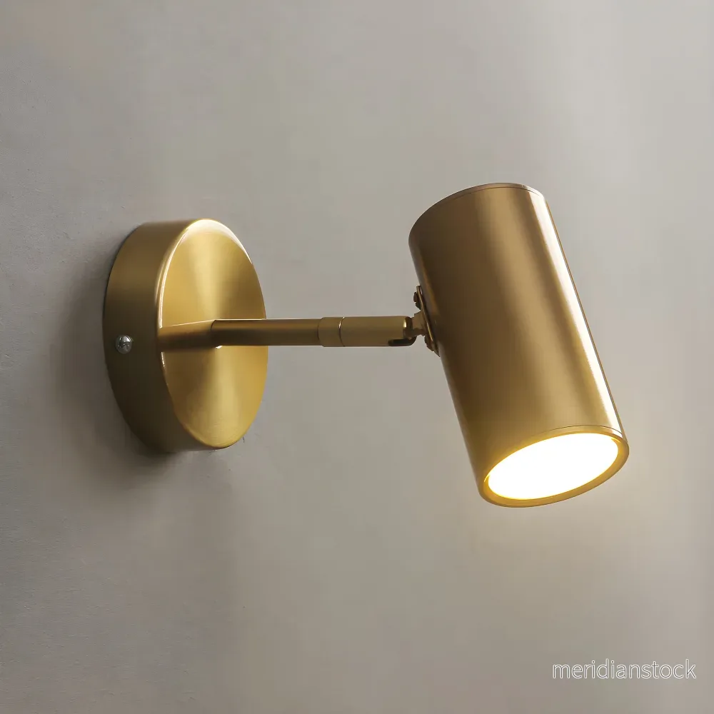 Vägglampa LED justerbar – svängarm i matt svart eller guld, nordisk design Vägglampa LED justerbar – svängarm i matt svart eller guld, nordisk design