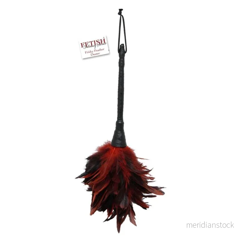 FETISH FANTASY SERIES - BLACK & RED FRISKY FEATHER TICKLER - Bild 2