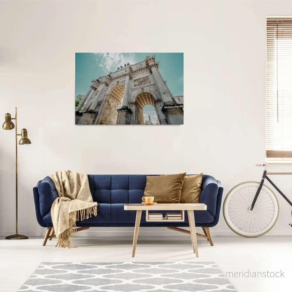 ARCHITECTURAL ELEGANCE Horizontal Canvas Print - Bild 2