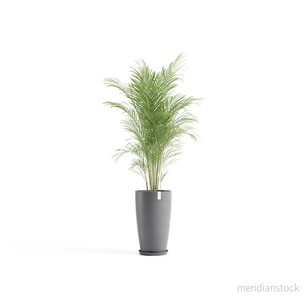 Kruka Stockholm hög 60cm grå - Bild 3