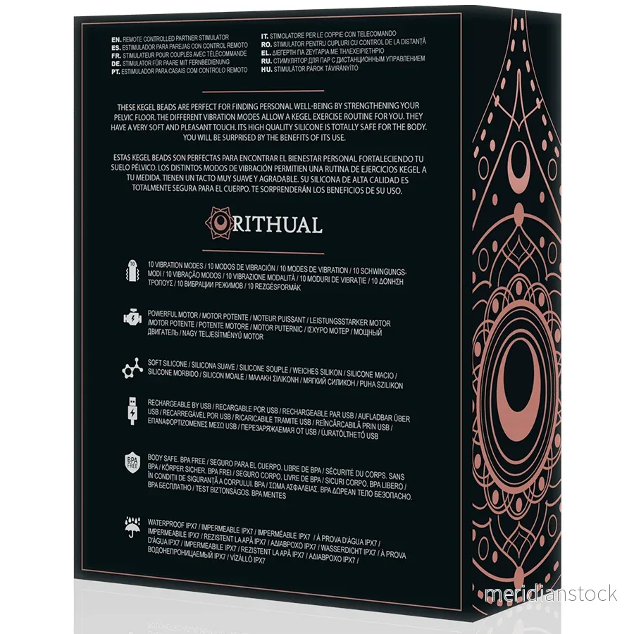 RITHUAL - NISHA RECHARGEABLE VIBRATING KEGEL BALLS ORCHID - Bild 2