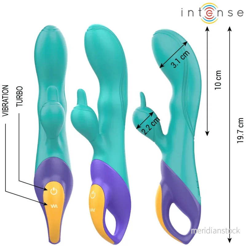 INTENSE - FRED RABBIT VIBRATOR BLUE - Bild 3