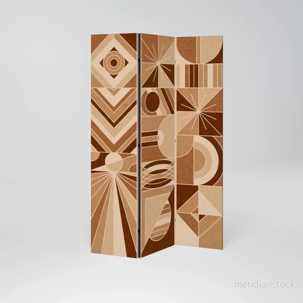 PRISM MOSAIC Dekorativ rumsavdelare – 3 paneler