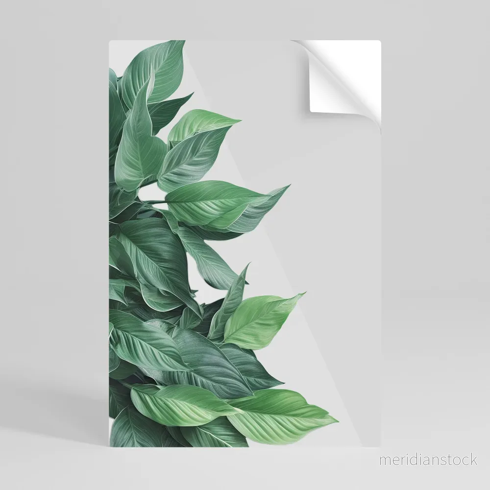 LUSH LEAFY WHIMSY Självhäftande Vertikal Poster - Bild 3