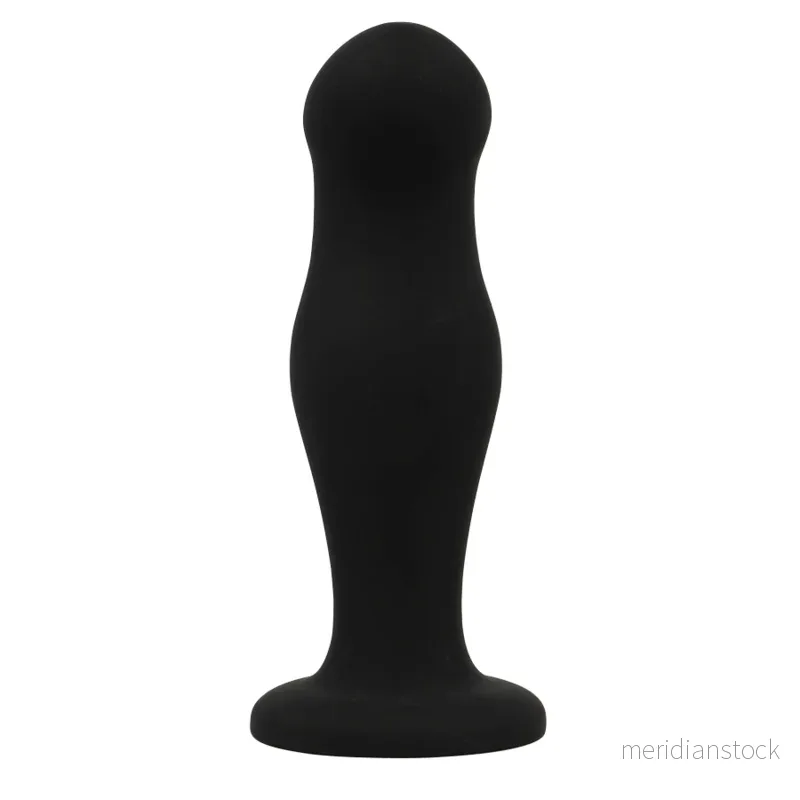 BLACK&SILVER - SEAN PLUG ANAL PREMIUM SILICONE BLACK - Bild 3