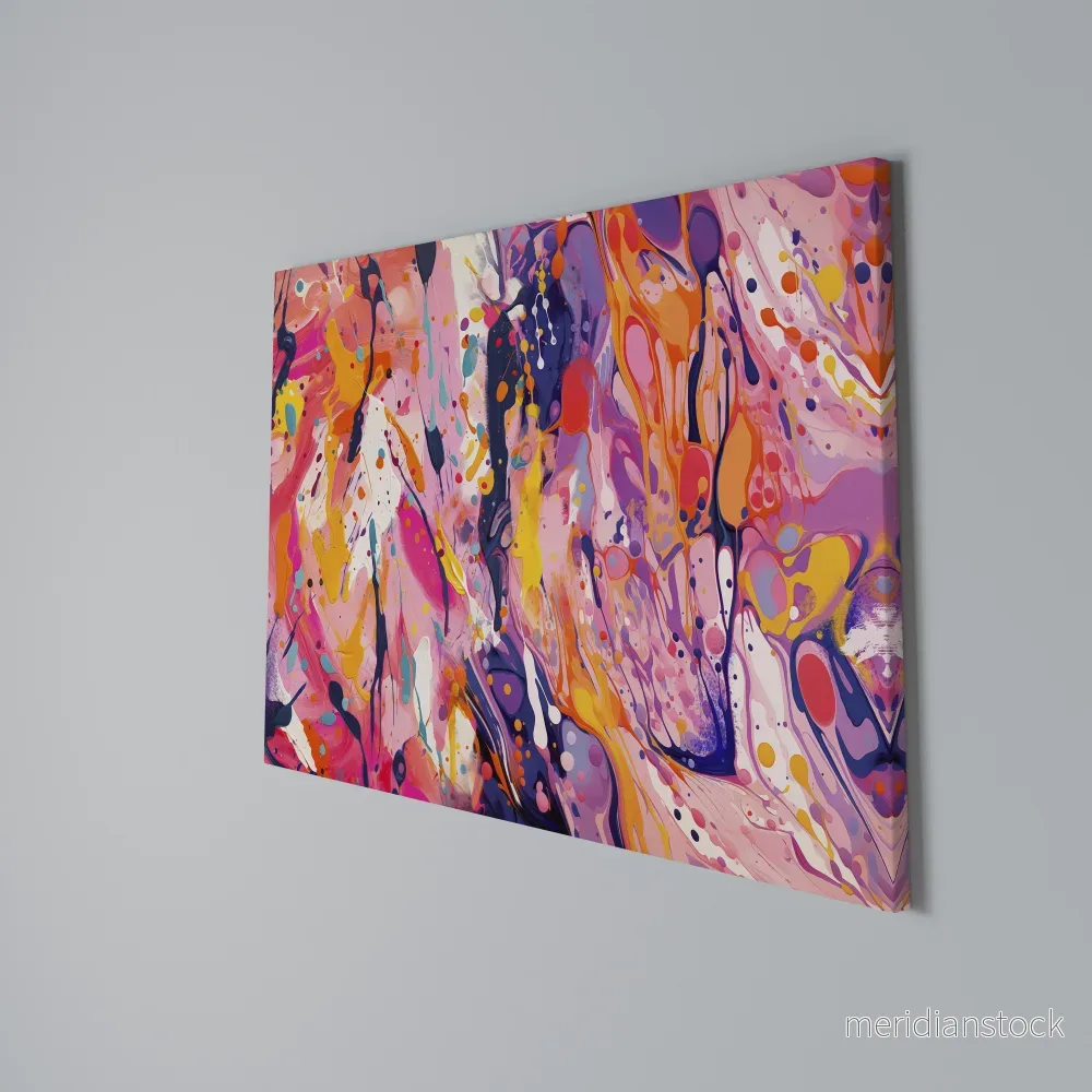 EXPRESSIVE ECHOES Horizontal Canvas Print EXPRESSIVE ECHOES Horizontal Canvas Print