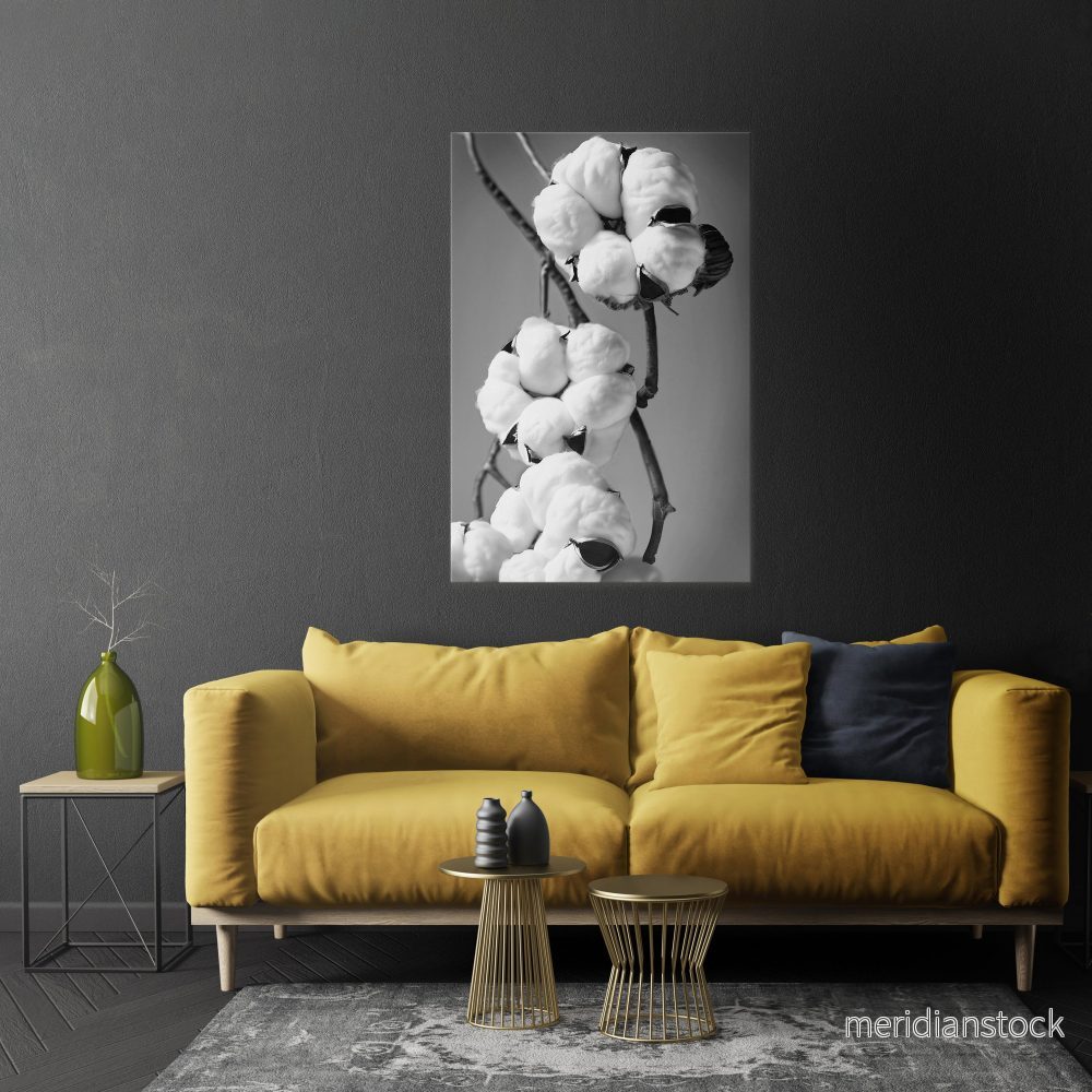 COTTON DREAMSCAPE Vertical Canvas Print - Bild 2