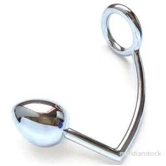 METAL HARD - RING WITH ANAL HOOK 50MM - Bild 3
