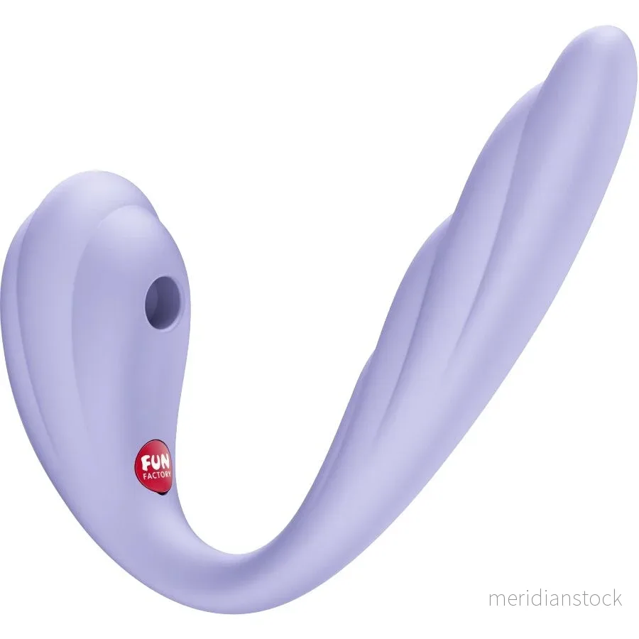 FUN FACTORY - VIVACE INSERTABLE DOUBLE AIR PULSE VIBRATOR PURPLE - Bild 2