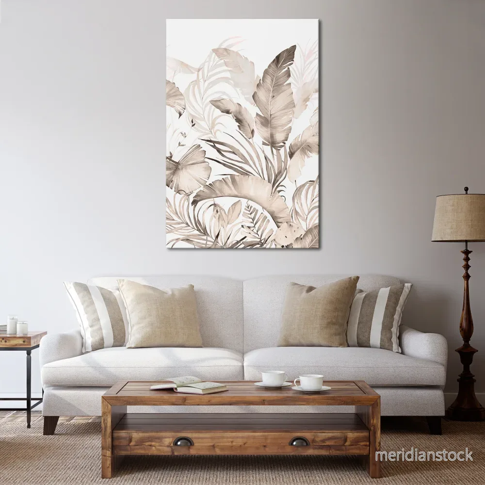 WILD TENDERNESS Vertical Canvas Print