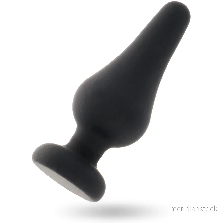 INTENSE - ANAL PLUG PIPO L BLACK SILICONE 13 CM - Bild 2