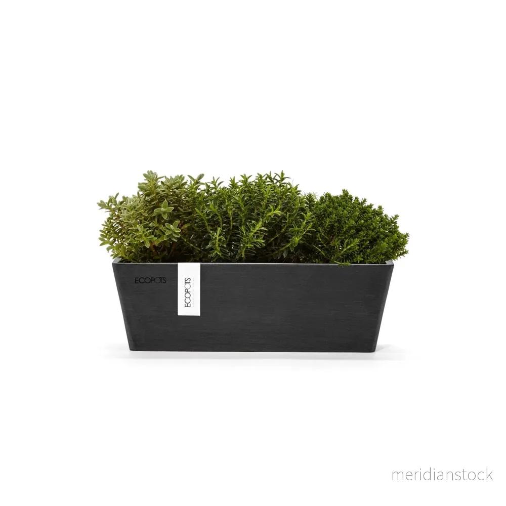 Kruka Bruge mini 25cm mörkgrå Kruka Bruge mini 25cm mörkgrå