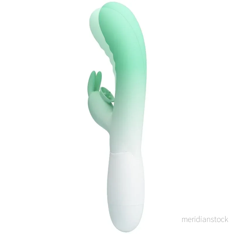 PRETTY LOVE - CERBERUS RABBIT VIBRATOR 3O VIBRATIONS GREEN