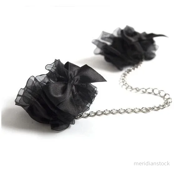 BIJOUX - INDISCRETS FROU FROU ORGANZA HANDCUFFS - Bild 2